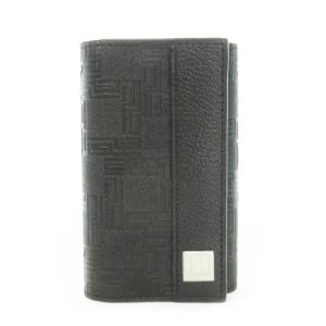 ディーエイト キーケース 6連 レザー 型押し 黒 ブラック /AH10 GY18