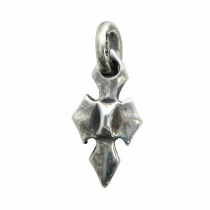 ネックレストップ アクセサリー クロス 十字架 ロゴ Silver925 シルバー色 GY18 /MQ