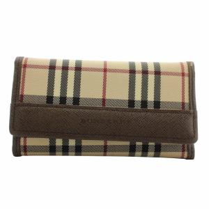 キーケース 5連 ノバチェック ベージュ ブラウン