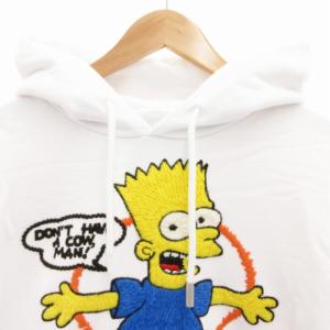 Off-White ×The Simpsons Embroidery Sweatshirt