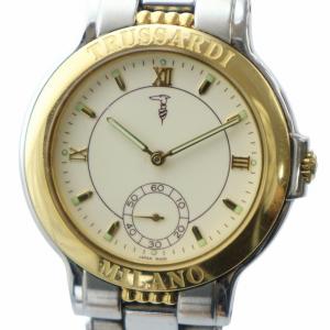 Ulitima 腕時計 ウォッチ クォーツ スモセコ ロゴ ローマン ゴールド色 シルバー色 GY11