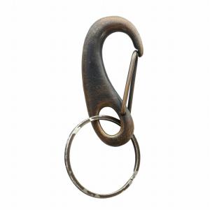 カラビナ チャーム アクセサリー 茶 ブラウン GY18 /MQ