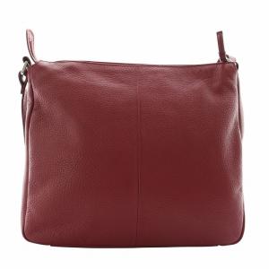 BREE ショルダーバッグ レザー ロゴ 型押し 赤 レッド /XZ GY18
