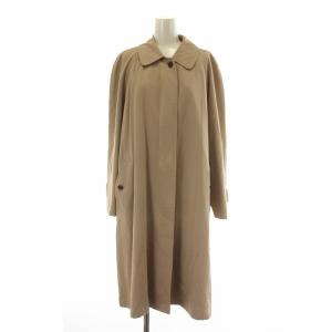 90s 白タグ ヴィンテージ ステンカラー コート 裏地チェック柄 7AR