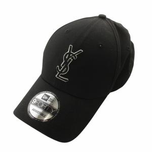 ×NEW ERA キャップ YSL  56-62cm ブラック