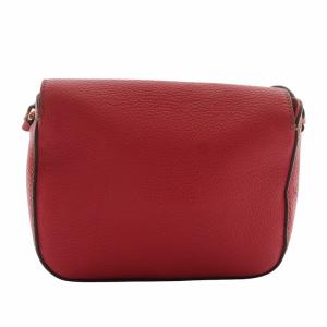 FURLA ショルダーバッグ レザー ロゴ ゴールド金具 赤 レッド /XZ GY18