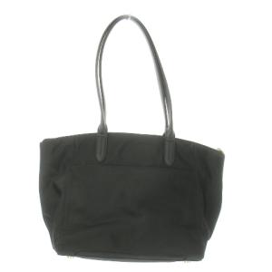 MICHAEL KORS トートバッグ 肩掛け ナイロン ロゴ ゴールド金具 黒 ブラック /AO5 GY18