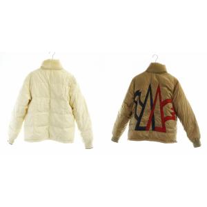 Reveraging down jacket Big ダウンジャケット リバーシブル ナイロン 長袖 ジップアップ