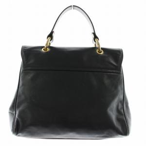 BALLY ハンドバッグ レザー ブラック