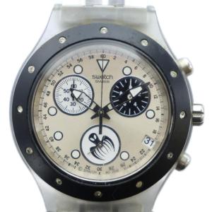 腕時計 ウォッチ クロノグラフ カレンダー付き ラインストーン シルバー色 3ATTERY394 GY18