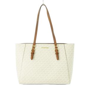 トートバッグ ハンドバッグ レザー 革 MK柄 ロゴ ライトブラウン 茶 ブラウン /CK9 GY18