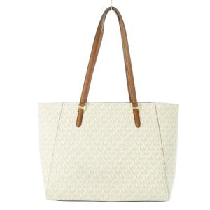 MICHAEL KORS トートバッグ ハンドバッグ レザー 革 MK柄 ロゴ ライトブラウン 茶 ブラウン /CK9 GY18