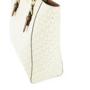 MICHAEL KORS トートバッグ ハンドバッグ レザー 革 MK柄 ロゴ ライトブラウン 茶 ブラウン /CK9 GY18