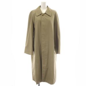 ステンカラーコート ノバチェック カーキ ベージュ