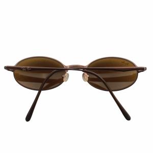 Ray-Ban 眼鏡 サングラス メタルフレーム カラーレンズ オーバル ロゴ 茶色 ブラウン RB3103 W3096