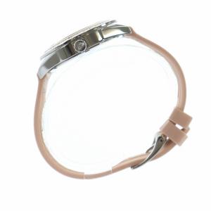 MICHAEL KORS 腕時計 ウォッチ クォーツ 白文字盤 ロゴ クロノグラフ ラインストーン シルバー色 ピンク MK-7206