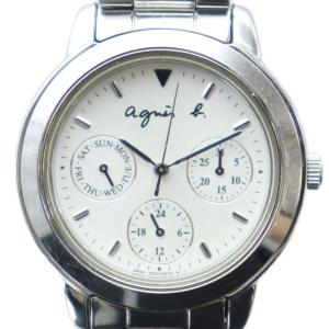 腕時計 ウォッチ クォーツ 白文字盤 ロゴ シルバー色 V33J-0010 GY18 /MQ