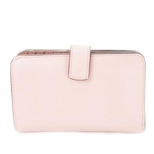 kate spade new york 二つ折り財布 ウォレット 小銭入れあり レザー 革 ロゴ ピンク /CK25 GY18