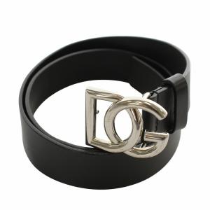 ベルト レザー バックル DGロゴ 80/32 ブラック BC4400
