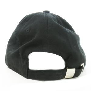 NINA RICCI 帽子 キャップ 野球帽 BBキャップ コットン ロゴ刺繍 黒 ブラック /AO11 GY18