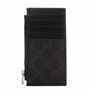 カードケース PVC レザー GG柄 ブラック