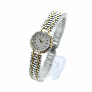 CITIZEN シルフ SYLPH 腕時計 ウォッチ クォーツ ロゴ 白文字盤 ゴールド色 シルバー色 2930-294548