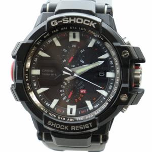 腕時計 ソーラー アナデジ デイト カレンダー付き ブラック GW-A1000