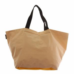 トートバッグ ハンド ナイロン 大容量 ロゴ ピンク オレンジ /XZ GY18