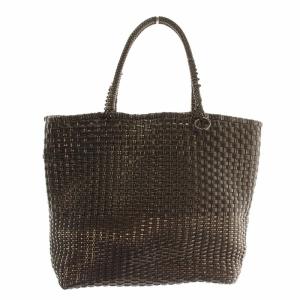 ハンドバッグ ワイヤーバッグ イントレッチオ 茶色 ブラウン /XZ GY18