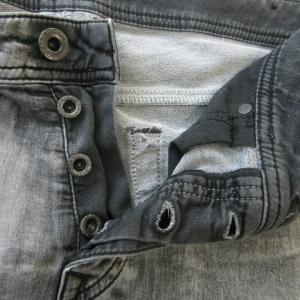 DIESEL BLACK GOLD PANTALONI SUPER SKINNY デニムパンツ ジーンズ スキニー ストレッチ ダメージ加工