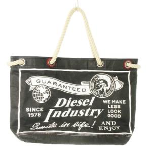 【ペコ】　　ディーゼル　バッグ ポーチ セカンドバッグ ロゴ COPDURA 黒 ブラック 0308（2023/03