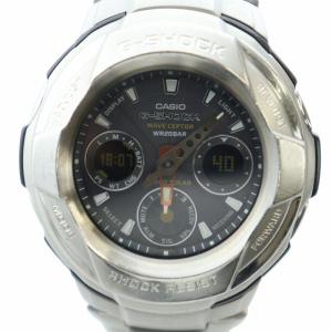 腕時計 ウォッチ ソーラー グレー文字盤 ロゴ アナデジ シルバー色 GW-1800DJ GY11 /MQ