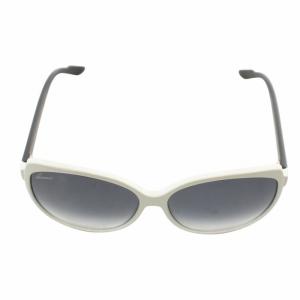 GUCCI 眼鏡 サングラス セルフレーム グラデーション シェリーライン ロゴ 6014-135 白 ホワイト 黒