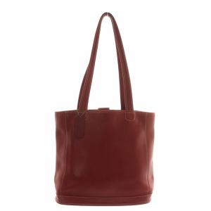 オールドコーチ ヴィンテージ 9305 ショルダー バッグ ハンド ワンショルダー レザー 赤 レッド