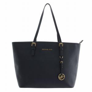 トートバッグ ワンショルダー PVC レザー ロゴ ゴールド金具 紺 ネイビー 30S4GTVT2L /XZ