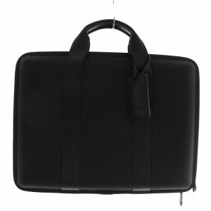 ビジネスバッグ PCケース ブリーフケース ショルダー 2WAY ナイロン レザー ロゴ 黒 ブラック