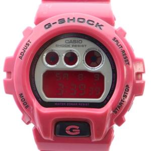 腕時計 ウォッチ クォーツ デジタル ロゴ カレンダー付き ピンク DW-6900CS GY18 /MQ