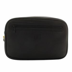 クラッチバッグ 内側ノバチェック ブラック