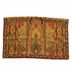 ETRO ストール ショール ウール シルク混 ペイズリー柄 総柄 マルチカラー /XZ
