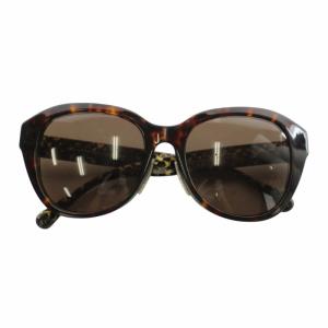 眼鏡 サングラス セルフレーム カラーレンズ べっ甲柄 シグネチャー ロゴ 5419-140 茶色 ブラウン