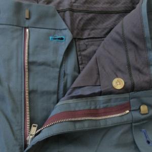 PAUL SMITH スラックス テーパード アンクル 大きいサイズ XXL 紺 ネイビー /AO22 GY18