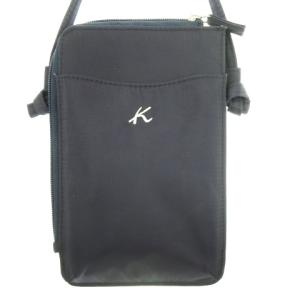 MOTOMACHI スマホショルダーバッグ ポシェット ミニ ナイロン ロゴ 紺 ネイビー /AH19