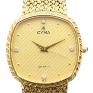 腕時計 ウォッチ クォーツ 石付き スクエア ゴールド色 604X GY18 /MQ