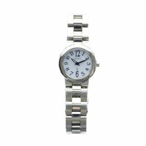 SEIKO ルキア lk 腕時計 ウォッチ クォーツ 白文字盤 ロゴ シルバー色 V110-0AT0 GY18 /MQ