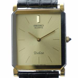 腕時計 ウォッチ クォーツ スクエア ロゴ ゴールド色 シルバー色 7730-5020 GY18 /MQ