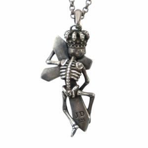 JUSTIN DAVIS ネックレス ドクロ クロス Silver925