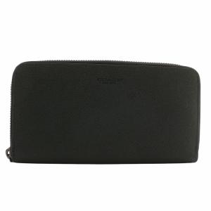 長財布 レザー ラウンドファスナー ロゴ 型押し 緑 グリーン 25997 /XZ GY18