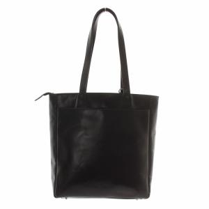 SOLATINA トートバッグ ハンド レザー ロゴ 黒 ブラック /XZ GY05