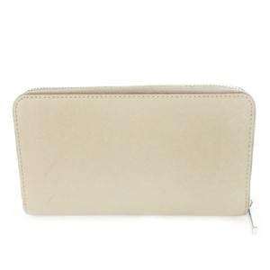 TORY BURCH 長財布 ロングウォレット 小銭入れあり ラウンド レザー 革 ロゴ グレージュ /CK27 GY18