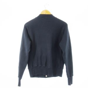 Champion REVERSE WEAVE 赤タグ カーディガン スウェット 裏起毛 M ネイビー